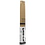 Promark Classic Forward Hickory Oval Wood Tip Drum Sticks 4-Pack - 7A Wood