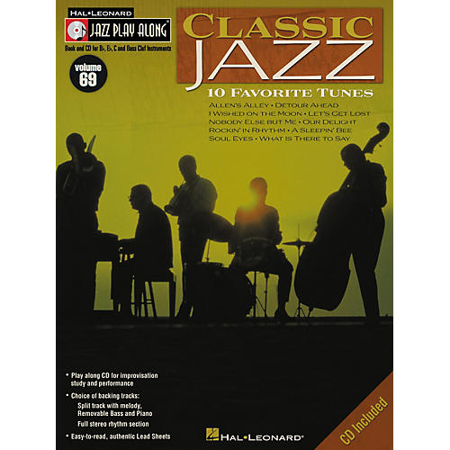 Classic Jazz - Jazz Play Along Volume 69 Book with CD