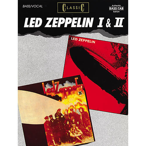 Classic Led Zeppelin I & II Bass Guitar Tab Songbook