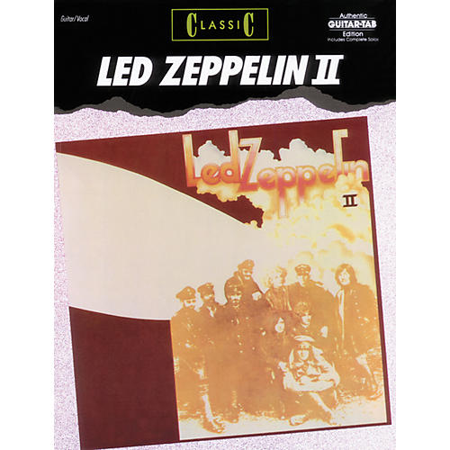 Classic Led Zeppelin II Guitar Tab Book