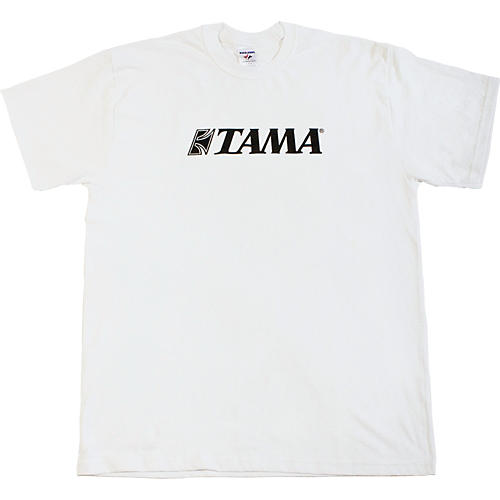 TAMA Classic Logo T-Shirt White Double XL