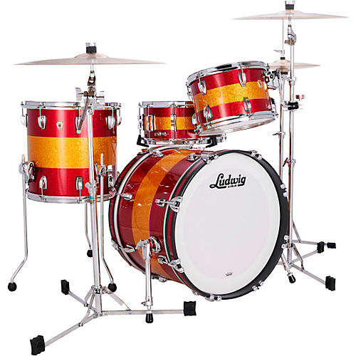 Ludwig Classic Maple 3-Piece Downbeat Shell Pack With 20