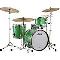 Ludwig Classic Maple 3-Piece Downbeat Shell Pack with 20 in. Bass Drum Vintage Black Oyster PearlGreen Sparkle