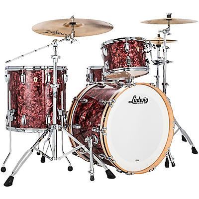 Ludwig Classic Maple 3-Piece Fab Shell Pack With 22" Bass Drum -