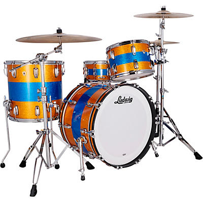 Ludwig Classic Maple 3-Piece Fab Shell Pack With 22" Bass Drum