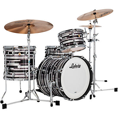 Ludwig Classic Maple 3-Piece Jazzette Shell Pack With 18" Bass Drum