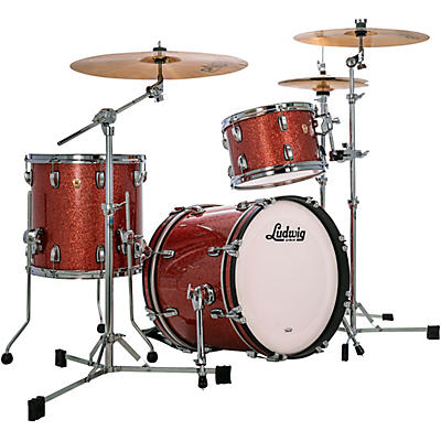 Ludwig Classic Maple 3-Piece Jazzette Shell Pack With 18" Bass Drum