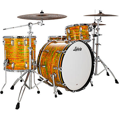 Ludwig Classic Maple 3-Piece Pro Beat Shell Pack With 24" Bass Drum