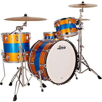 Ludwig Classic Maple 3-Piece Pro Beat Shell Pack With 24" Bass Drum