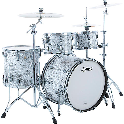 Ludwig Classic Maple 4-Piece Studio Shell Pack With 22