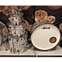 Used Ludwig Classic Maple Drum Kit White Strata