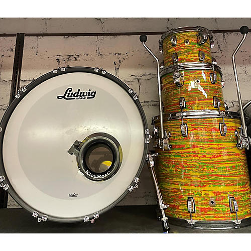 Ludwig Classic Maple Drum Kit Citrus Mod