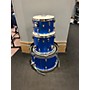 Used Ludwig Classic Maple Drum Kit blue sparkle