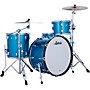 Ludwig Classic Maple Pro Beat 3-Piece Drum Shell Pack - Vintage Aqua Sparkle