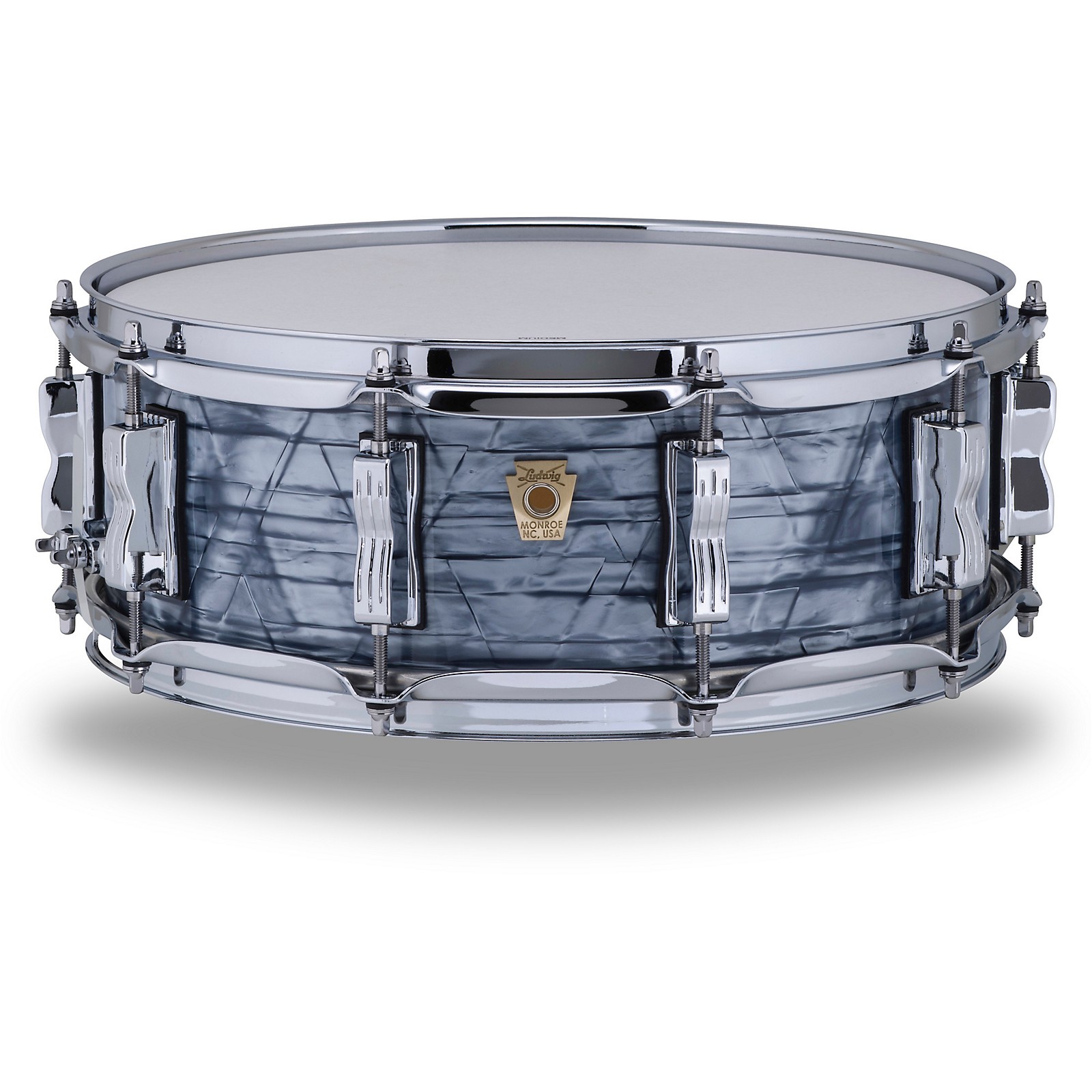Ludwig Classic Maple Snare Drum 14 x 5 in. Sky Blue Pearl Musician's Friend