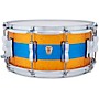 Ludwig Classic Maple Snare Drum 14 x 6.5 in. Gold/Blue Tri-Band