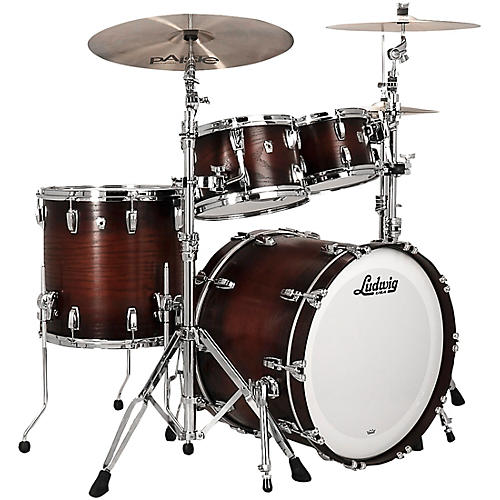 Ludwig Classic Oak 4-Piece Studio Shell Pack With 22