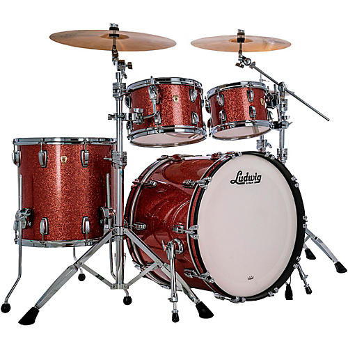 Ludwig Classic Oak 4-Piece Studio Shell Pack With 22