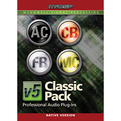 McDSP Classic Pack Native v6 (Software Download)