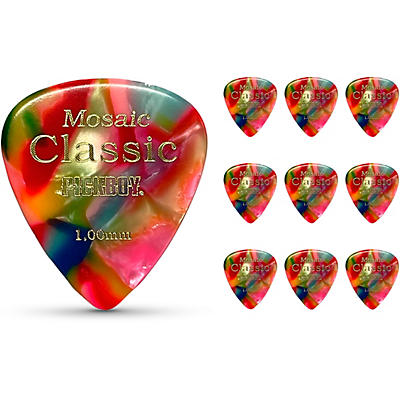 Pick Boy Classic Pickboy Mosaic Medium Raindrop Guitar Picks