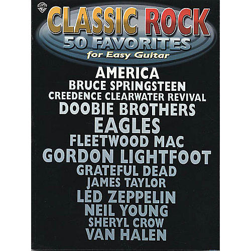 Hal Leonard Classic Rock - 50 Favorites for Easy Guitar Easy Guitar Series Softcover Performed by Various