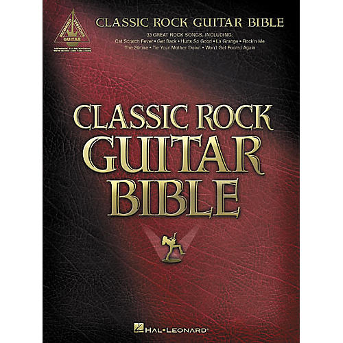 Hal Leonard Classic Rock Guitar Bible Tab Songbook