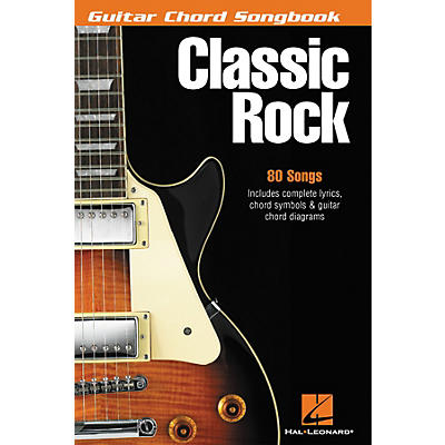 Hal Leonard Classic Rock Guitar Chord Songbook