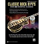 Alfred Classic Rock Riffs Guitar Book & CD