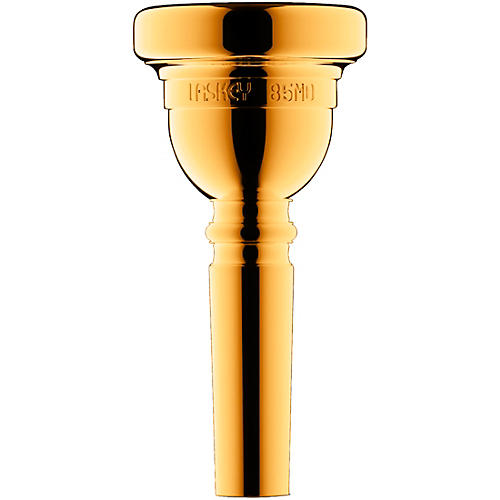 Laskey Classic Series Large Shank Bass Trombone Mouthpiece in Gold 85MD
