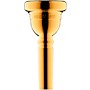 Laskey Classic Series Large Shank Bass Trombone Mouthpiece in Gold 90D