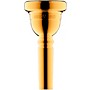 Laskey Classic Series Large Shank Bass Trombone Mouthpiece in Gold 95D