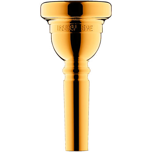 Laskey Classic Series Large Shank Euphonium Mouthpiece in Gold 59E