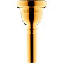 Laskey Classic Series Large Shank Trombone Mouthpiece in Gold 54M