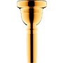 Laskey Classic Series Large Shank Trombone Mouthpiece in Gold 57D