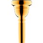 Laskey Classic Series Large Shank Trombone Mouthpiece in Gold 59MD