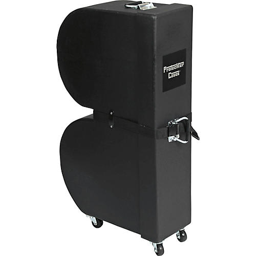 Protechtor Cases Classic Series Upright Timbale Case with Wheels Black
