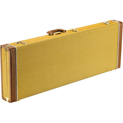 Fender Classic Series Wood Strat/Tele Case Tweed Red