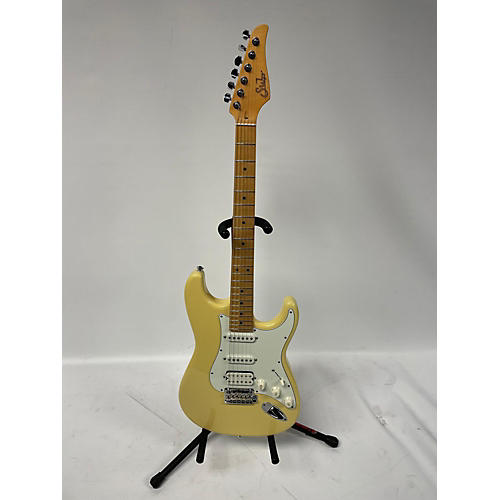 Suhr Classic Solid Body Electric Guitar Vintage Yellow