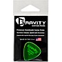 GRAVITY PICKS Classic Standard Polished Fluorescent Green Guitar Picks 1.5 mm