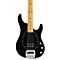 Classic Sterling 4 Electric Bass Guitar Level 2 Black,Maple Fretboard with Birdseye Maple Neck 888365373829