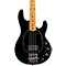 Classic Stingray 4 Electric Bass Guitar Level 1 Black Maple Fretboard with Birdseye Maple Neck