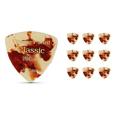 Pick Boy Classic T-Shell Triangle Cellulose Vintage Guitar Picks