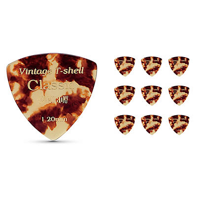 Pick Boy Classic T-Shell Triangle Cellulose Vintage Guitar Picks