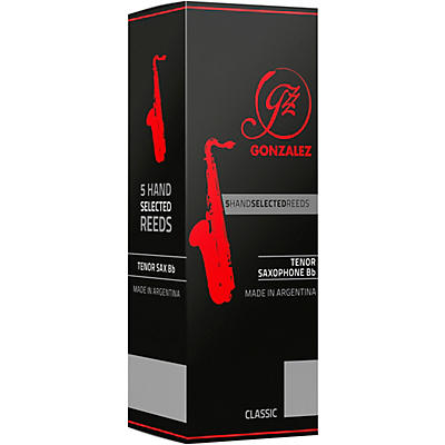 Gonzalez Classic Tenor Saxophone Reeds Box of 5