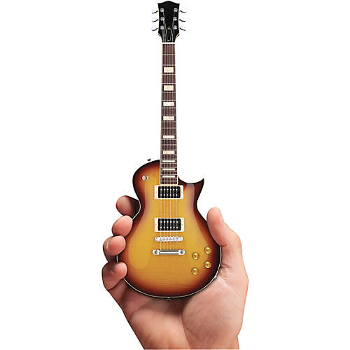 Classic Tobacco Sunburst Electric Guitar Officially Licensed Miniature Guitar Replica