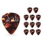 PRS Classic Tortoise Shell Celluloid Guitar Picks Medium 12 Pack