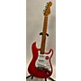 Used Squier Classic Vibe 1950S Stratocaster Solid Body Electric Guitar Fiesta Red