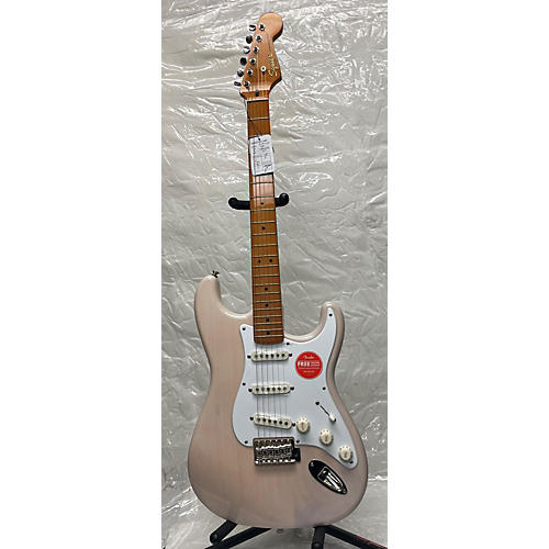 Squier Classic Vibe 1950S Stratocaster Solid Body Electric Guitar White Blonde