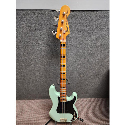 Squier Classic Vibe 1970S Precision Bass Electric Bass Guitar Seafoam Green