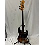 Used Squier Classic Vibe '60s Fretless Jazz Bass Electric Bass Guitar 3 Color Sunburst